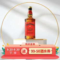 JACK DANIEL‘S 杰克丹尼 Jack Daniel\'s）火焰版 美国田纳西州 威士忌 洋酒 1000ml电商卖多少钱？
