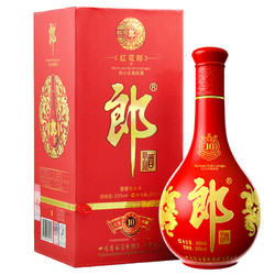 LANGJIU 郎酒 红花郎10 53%vol 酱香型白酒 500ml 单瓶装批发价多少钱？
