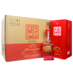 Quanxing Daqu 全兴大曲 52度 晶彩红 浓香型白酒 500mL*6瓶 整箱装 商务宴请送礼用酒电商补贴价多少钱？