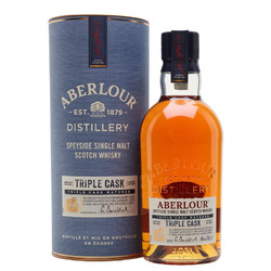 Aberlour 亚伯乐 三桶 苏格兰 单一麦芽威士忌 洋酒 700ml电商补贴价多少钱？