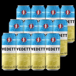 VEDETT 白熊 啤酒 比利时原装进口 精酿白啤酒 500ml*12罐电商卖多少钱？