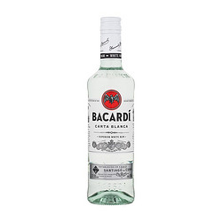 BACARDI 百加得 白朗姆酒 500ml价格多少钱？
