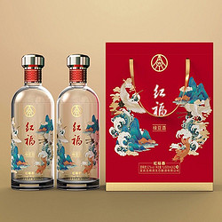 WULIANGYE 五粮液 红福红福春 浓香型白酒礼盒装 500ml*2市场价多少钱？