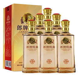 LANGJIU 郎酒 郎牌特曲窖藏5号 浓香型白酒 50度500ml*6瓶 整箱装包邮价多少钱？