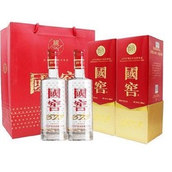 泸州老窖 国窖1573 浓香型白酒 52度 500ml 双瓶装送礼袋价格多少钱？