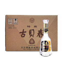 古贝春 金三角 浓香型 裸瓶 42度 500ml*6瓶/箱 整箱装 整箱购买价格电商卖多少钱?