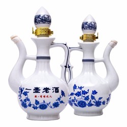 杏荣 山西杏花特产 一壶老酒礼盒装500ML*2行情价多少