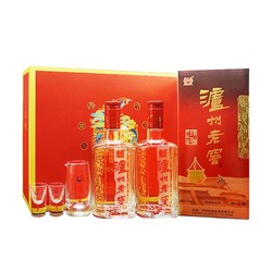 泸州老窖 六年窖头曲 52%vol 浓香型白酒 500ml*2瓶 礼盒款电商卖多少钱？