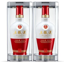 WULIANGYE 五粮液 1618 红白瓶 52%vol 浓香型白酒 500ml*2瓶 双支装批发价多少钱？