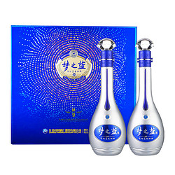 YANGHE 洋河 蓝色经典梦之蓝M9-52度500mlx2瓶高端礼盒浓香型白酒价格多少钱？