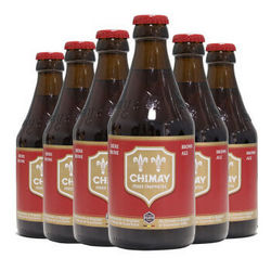 CHIMAY 智美 红帽 修道士精酿 啤酒 330ml*6瓶  整箱装包邮价多少钱？