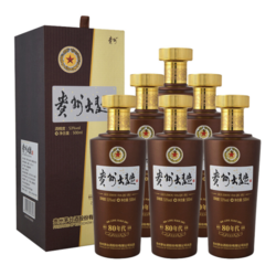 MOUTAI 茅台 贵州大曲 80年代 53%vol 酱香型白酒 500ml*6瓶 整箱装最终到手价多少钱？