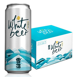 SNOWBEER 雪花 纯酿白啤 500ml*12听 整箱装行情价多少
