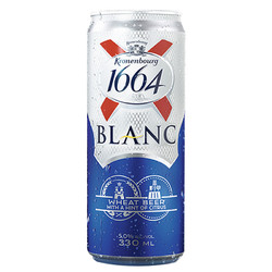 Kronenbourg 1664凯旋 小蓝罐 白啤酒 330ml*2罐装电商卖多少钱？