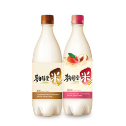 KOOKSOONDANG 麴醇堂 韩国进口 原味桃子玛克丽米酒 洋酒 果味酒 750ml*2瓶 量贩装批发价多少钱？