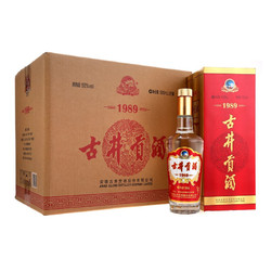 古井贡酒 1989 浓香型白酒 50度 500ml*6瓶 整箱装包邮价多少钱？
