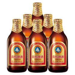 TSINGTAO 青岛啤酒 小棕金啤酒 296ml*6瓶电商卖多少钱?