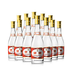 汾酒 白酒 黄盖玻汾 清香型 53度 475ml*12瓶 整箱装电商卖多少钱？