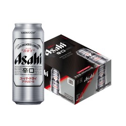 Asahi 朝日啤酒 超爽系列生啤500mlx12罐整箱装日式生啤酒辛口价格多少钱？