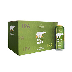 BearBeer 豪铂熊 IPA啤酒 500ml*8听 礼盒装 德国原装进口拼团价多少钱？