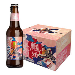 帼纹 仙鹤七品文官 白桃果味精酿啤酒 300ml*12瓶市场价多少钱?