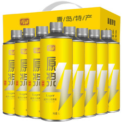 亮动 原浆啤酒1L*8桶整箱礼盒装精酿黄啤青岛特产国产全麦市场价多少钱？