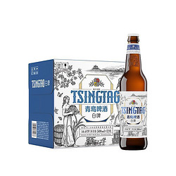 TSINGTAO 青岛啤酒 全麦白啤 10度 500ml*12瓶 整箱装电商补贴价多少钱？