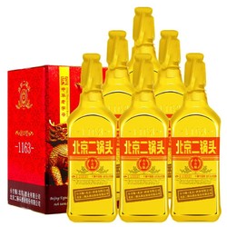 YONGFENG 永丰牌 永丰二锅头金瓶纯粮酒46度清香型500ml*6瓶 整箱 Plus会员批发价多少钱？