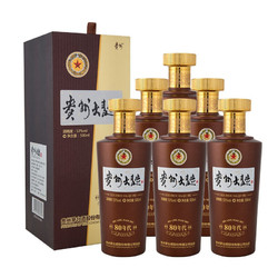 MOUTAI 茅台 贵州大曲 80年代 53%vol 酱香型白酒 500ml*6瓶 整箱装行情价多少
