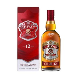 CHIVAS 芝华士 12年 调和 苏格兰威士忌 40%vol 700ml电商补贴价多少钱?