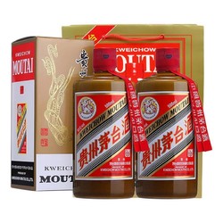 MOUTAI 茅台 贵州茅台酒 53度茅台酱香型白酒收藏送礼礼盒 500ml 2瓶装包邮价多少钱？