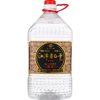 60度几江牌 重庆江津老白干泡酒高度白酒5L桶装白酒 60度 清香型白酒桶装白酒电商补贴价多少钱?