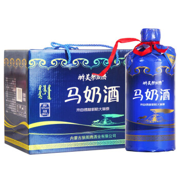 16度马奶酒 内蒙古闷倒驴锡林郭勒大草原 发酵型乳白色 16度 500ml*6瓶 整箱装 口感绵柔奶香型价格多少钱?
