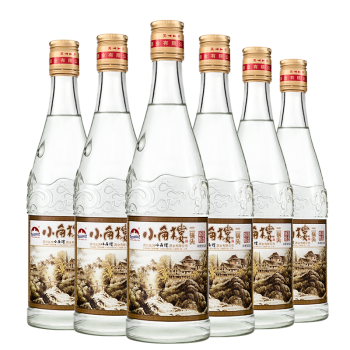 52度小角楼 川酒浓香型白酒 52度 二锅头 500ml*6瓶 整箱装批发价多少钱？
