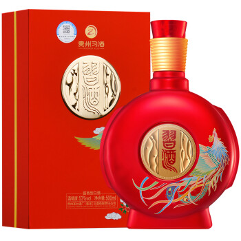 53度习酒 窖藏 喜宴 酱香型白酒53度 500ml 单瓶装电商卖多少钱?