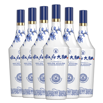 52度叙府大曲 五粮浓香型白酒 粮食酒口粮酒 宜宾叙府酒厂直供 52度450ml*6瓶整箱批发价多少钱？