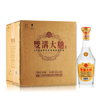 53度双沟大曲金奖53度500mL*9整箱装 浓香型白酒光瓶酒自饮优质粮食酒最终到手价多少钱?