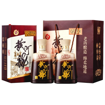 52度黄河龙52度浓香型老酿坊1922 官方自营礼盒装高度白酒 纯粮食高粱酒山东特产 双瓶装电商补贴价多少钱？