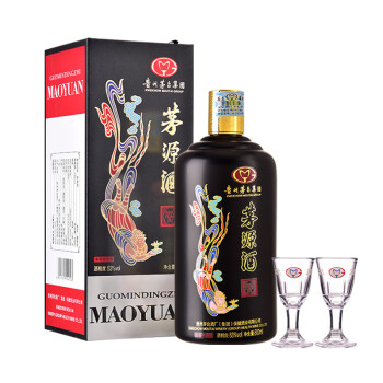 53度茅台集团 颜色系列 黑金 茅源酒 酱香型白酒 53度500ml 单瓶装  礼盒酒水电商补贴价多少钱？