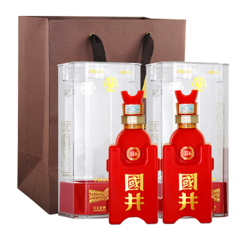 42度国井 白酒 52度 国6 商务用酒 送礼礼物 480ml*2瓶 礼盒装批发价多少钱？