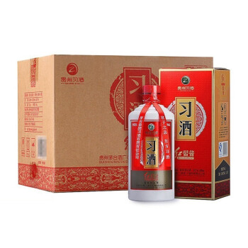 53度贵州习酒 红习酒\\/老习酒\\/红习酱 酱香型53度高度白酒礼盒装婚宴喜庆用酒 红习酱500ml*6瓶整箱装最终到手价多少钱?