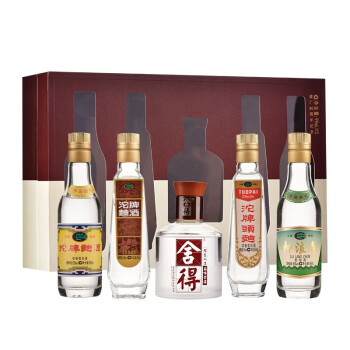 52度舍得 52度 沱牌舍得岁月历程建厂80周年纪念小酒版礼盒99ml*5 礼盒装 浓香型 白酒电商补贴价多少钱?