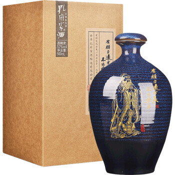 52度孔府家酒 52度浓香型山东白酒 彩陶 500ml 单瓶装 中秋节送礼包邮价多少钱？