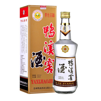 54度贵州鸭溪窖白酒54度复古版500ml*1瓶浓香型浓头酱尾单瓶电商卖多少钱？
