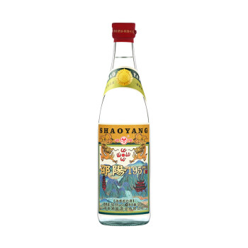 50.8度湖南湘窖酒业酒厂直发 邵阳酒195750.8度 纯粮酿造 浓香型高度白酒 湖南名酒 口粮之选 500mL*1瓶价格多少钱？