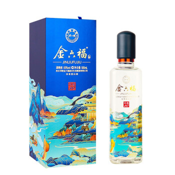 50度金六福 铭藏10 五粮酿造 浓香型白酒 50度 500ml 单瓶装价格多少钱？