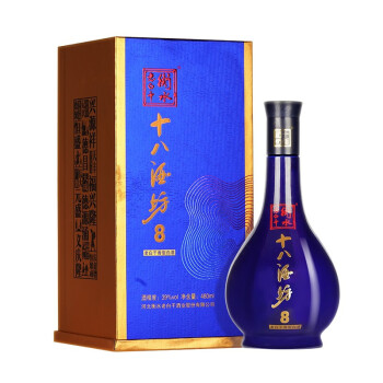 39度十八酒坊 白酒 醇柔典范8 地缸发酵 老白干香型 39度 480ml拼团价多少钱？
