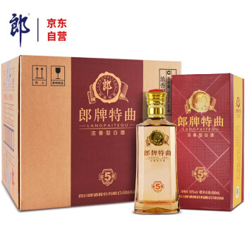 50度郎酒 郎牌特曲窖藏5号 浓香型白酒 50度500ml*6瓶 整箱装包邮价多少钱？