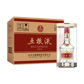 52度五粮液 普五第八代 浓香型白酒 52度 500ml*6瓶 整箱装(国庆送礼）电商卖多少钱？