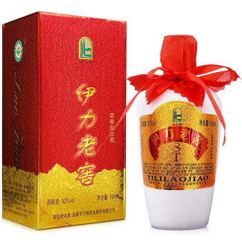 52度伊力特 伊力老窖 浓香型白酒 52度 500ml 单瓶装最终到手价多少钱?